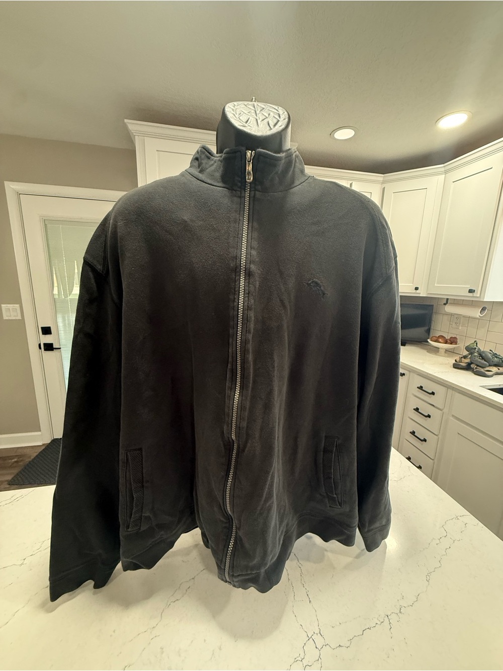 Tommy Bahama Men’s Full Zip Sweatshirt 100% Pima Cotton XXL